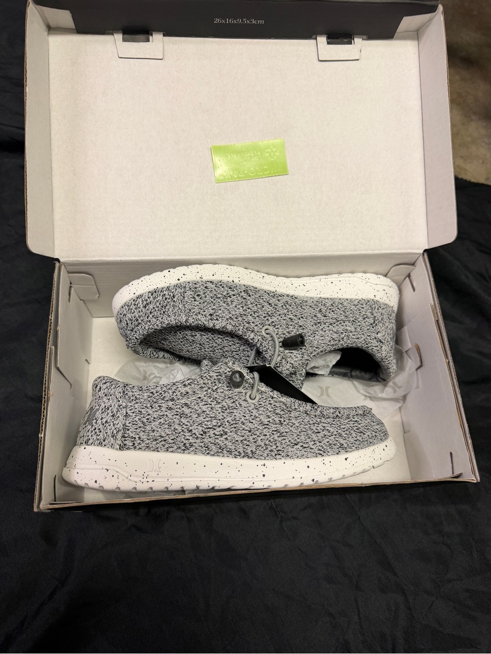 Hurley Kids Gray Knit Sneakers
